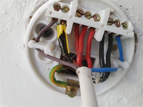 ceiling rose wiring junction box|changing a ceiling rose fitting.